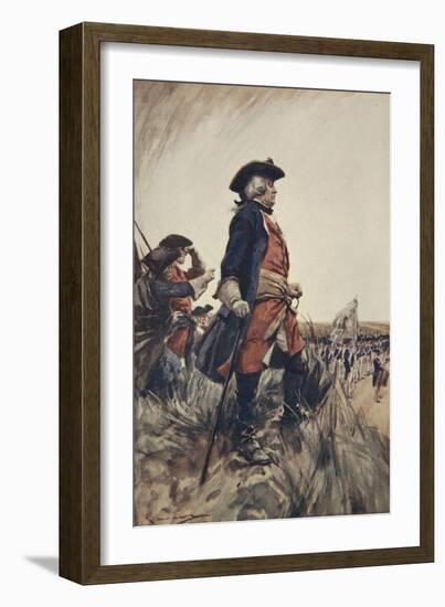 Frederick the Great, Illustration from 'A History of Germany', 1913-Arthur C. Michael-Framed Giclee Print