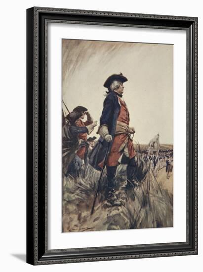 Frederick the Great, Illustration from 'A History of Germany', 1913-Arthur C. Michael-Framed Giclee Print