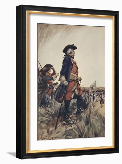 Frederick the Great, Illustration from 'A History of Germany', 1913-Arthur C. Michael-Framed Giclee Print