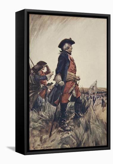 Frederick the Great, Illustration from 'A History of Germany', 1913-Arthur C. Michael-Framed Premier Image Canvas