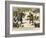 Frederick the Great of Prussia and General Zieten on the Morning after the Battle of Torgau-Carl Rochling-Framed Giclee Print