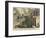 Frederick the Great Visiting the Ruins of the Burned Town of Kustrin-Carl Rochling-Framed Giclee Print