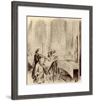 FREDERICK THE GREAT --Adolph Friedrich Erdmann von Menzel-Framed Giclee Print