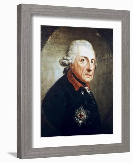 Frederick the Great-Anton Graff-Framed Giclee Print