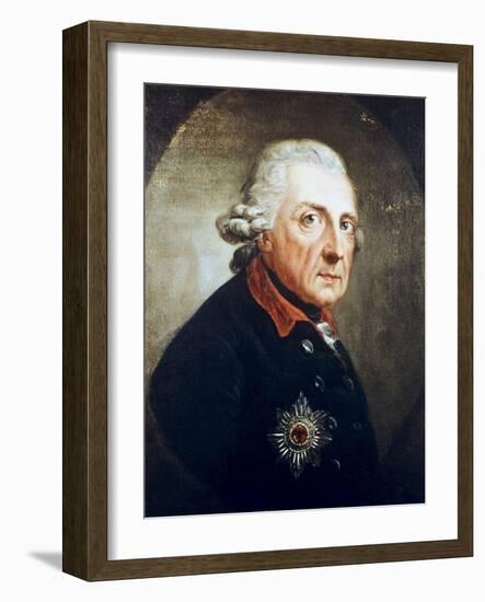 Frederick the Great-Anton Graff-Framed Giclee Print