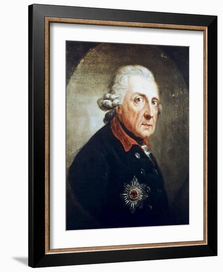 Frederick the Great-Anton Graff-Framed Giclee Print