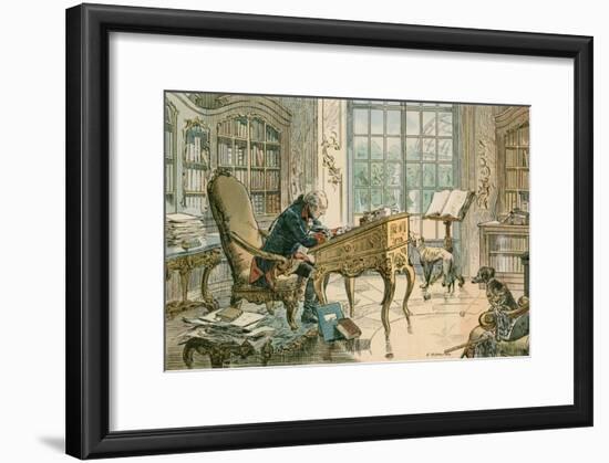 Frederick the Great-Carl Rohling-Framed Giclee Print