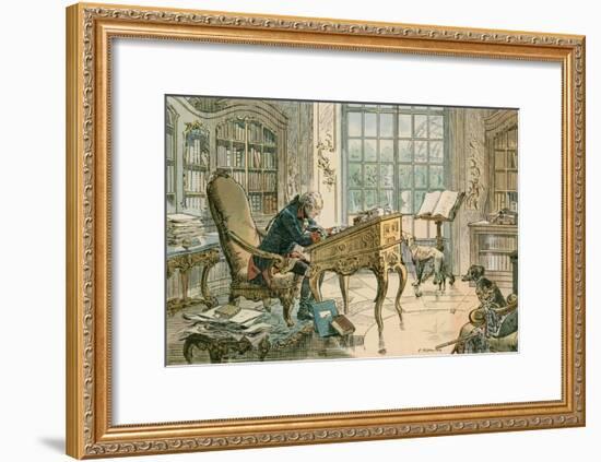 Frederick the Great-Carl Rohling-Framed Giclee Print