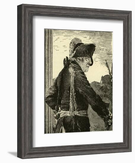 Frederick the Great-Adolph Friedrich Erdmann von Menzel-Framed Giclee Print