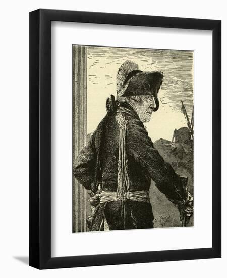 Frederick the Great-Adolph Friedrich Erdmann von Menzel-Framed Giclee Print