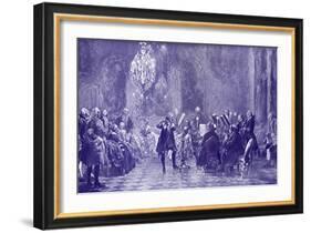FREDERICK THE GREAT --Adolph Friedrich Erdmann von Menzel-Framed Giclee Print