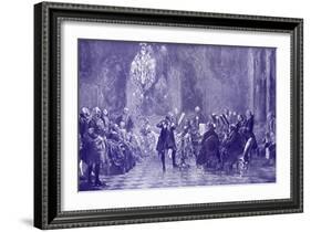 FREDERICK THE GREAT --Adolph Friedrich Erdmann von Menzel-Framed Giclee Print
