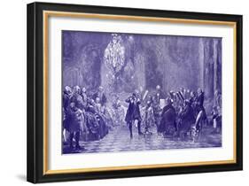 FREDERICK THE GREAT --Adolph Friedrich Erdmann von Menzel-Framed Giclee Print