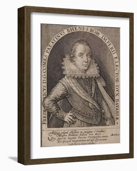 Frederick V-Crispin I De Passe-Framed Giclee Print