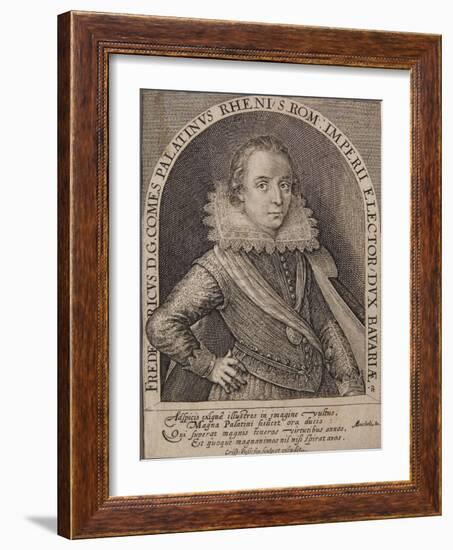 Frederick V-Crispin I De Passe-Framed Giclee Print