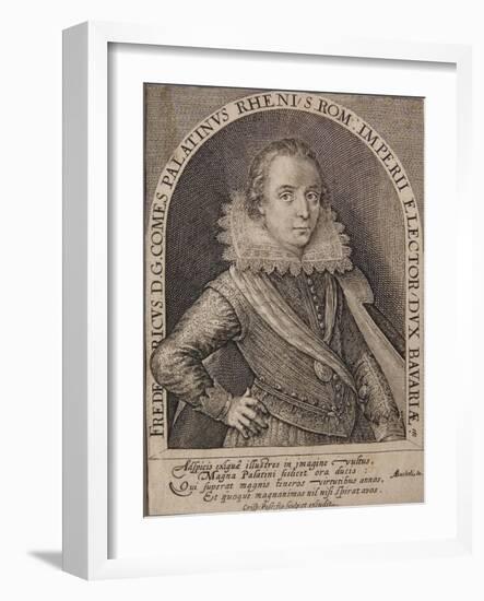 Frederick V-Crispin I De Passe-Framed Giclee Print