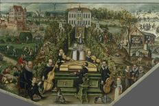 Musizierende Gesellschaft im Freien-Frederick van Valckenborch-Giclee Print