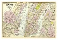 New York, Brooklyn, Jersey City, c.1891-Frederick W^ Beers-Framed Art Print
