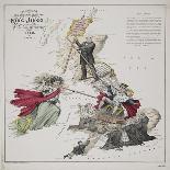 The Avenger: An Allegorical War Map for 1877, London-Frederick W Rose-Framed Giclee Print