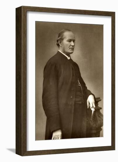 Frederick William Farrar, Clergyman and Writer-null-Framed Art Print