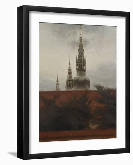 Fredericksborg, Copenhagen-Vilhelm Hammershoi-Framed Giclee Print