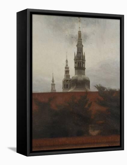 Fredericksborg, Copenhagen-Vilhelm Hammershoi-Framed Premier Image Canvas