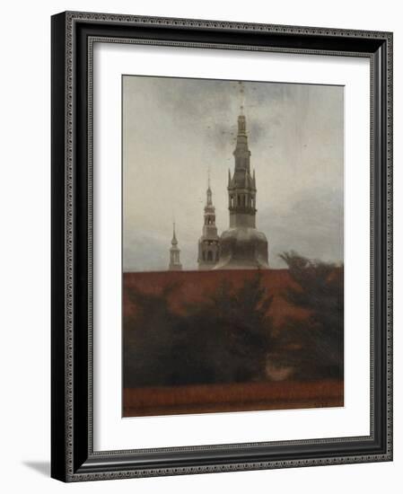 Fredericksborg, Copenhagen-Vilhelm Hammershoi-Framed Giclee Print