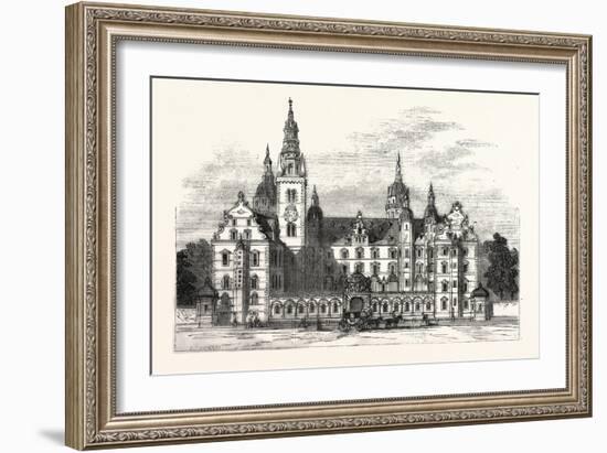 Fredericksbourg Palace, Denmark-null-Framed Giclee Print