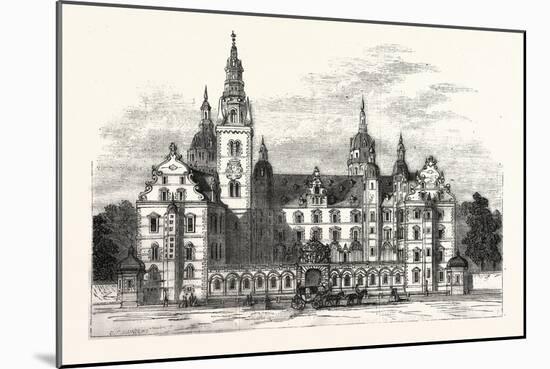 Fredericksbourg Palace, Denmark-null-Mounted Giclee Print