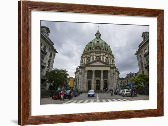 Frederik's Church, known as the Marble Church, Copenhagen, Denmark-Michael Runkel-Framed Photographic Print