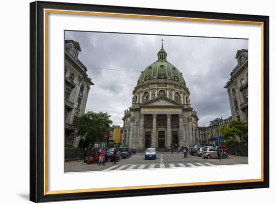 Frederik's Church, known as the Marble Church, Copenhagen, Denmark-Michael Runkel-Framed Photographic Print