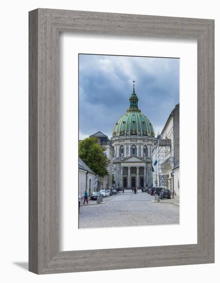 Frederik's Church, known as the Marble Church, Copenhagen, Denmark-Michael Runkel-Framed Photographic Print