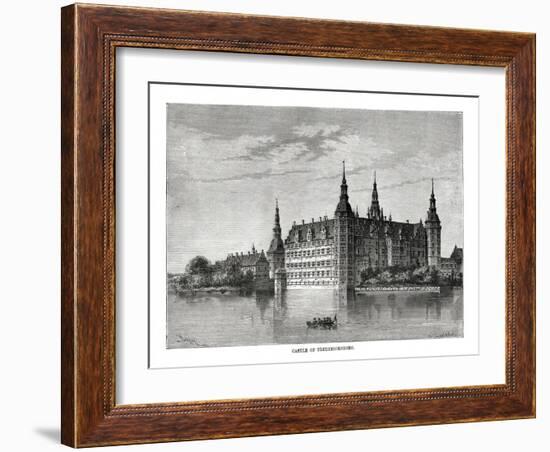 Frederiksborg Castle, Copenhagen, Denmark, 1879-C Laplante-Framed Giclee Print