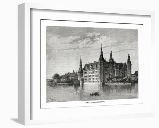 Frederiksborg Castle, Copenhagen, Denmark, 1879-C Laplante-Framed Giclee Print