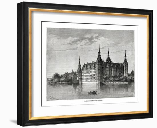 Frederiksborg Castle, Copenhagen, Denmark, 1879-C Laplante-Framed Giclee Print