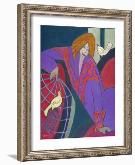 Free as a Bird, 2003-04-Jeanette Lassen-Framed Giclee Print