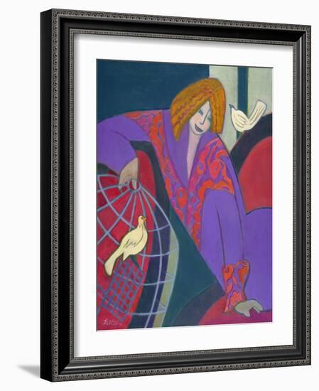 Free as a Bird, 2003-04-Jeanette Lassen-Framed Giclee Print