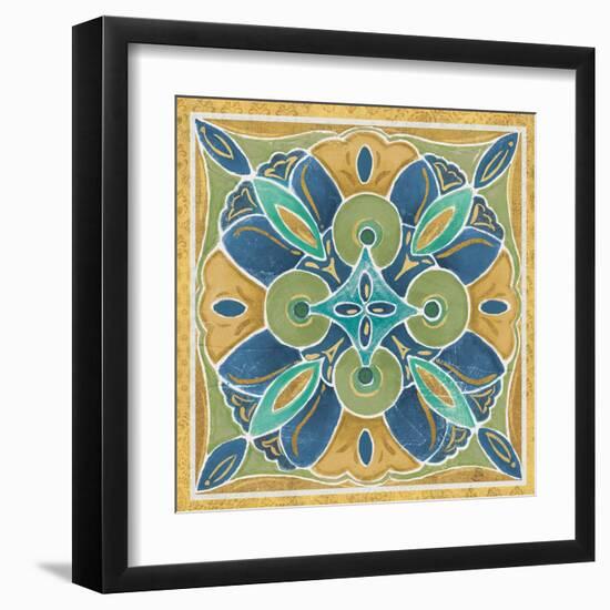 Free Bird Mexican Tiles I-Daphne Brissonnet-Framed Art Print