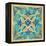 Free Bird Mexican Tiles II-Daphne Brissonnet-Framed Stretched Canvas