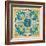 Free Bird Mexican Tiles III-Daphne Brissonnet-Framed Art Print