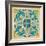 Free Bird Mexican Tiles III-Daphne Brissonnet-Framed Art Print