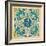 Free Bird Mexican Tiles III-Daphne Brissonnet-Framed Art Print