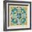 Free Bird Mexican Tiles III-Daphne Brissonnet-Framed Art Print