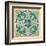 Free Bird Mexican Tiles III-Daphne Brissonnet-Framed Art Print