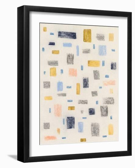 Free Blocks II-Vanna Lam-Framed Art Print