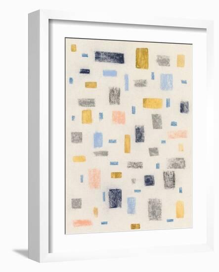 Free Blocks II-Vanna Lam-Framed Art Print