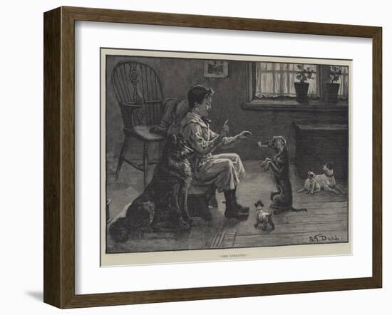 Free Education-S.t. Dadd-Framed Premium Giclee Print