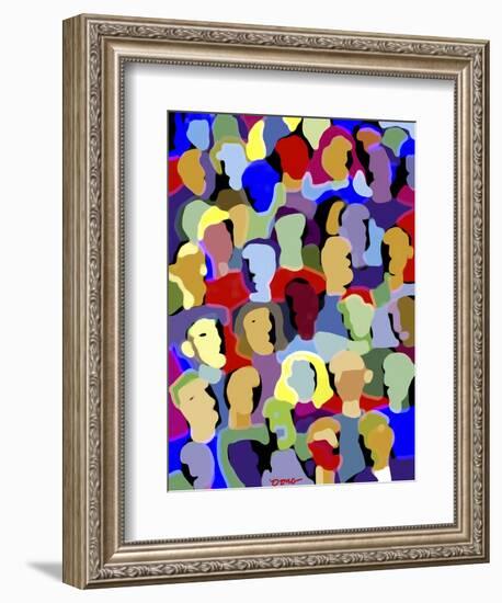 Free Expression-Diana Ong-Framed Giclee Print