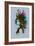 Free Hand Fashion Illustration with a Girl and Birds-A Frants-Framed Art Print