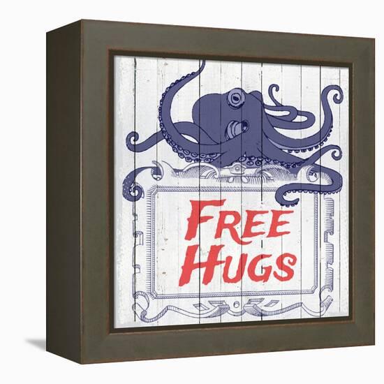 Free Hugs-null-Framed Premier Image Canvas